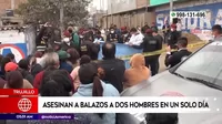 Trujillo: Asesinan a balazos a dos hombres en un solo día