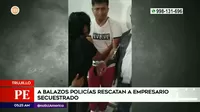 Trujillo: Policía rescata a balazos a empresario secuestrado 