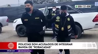 Trujillo: Policías son acusados de integrar banda de robacasas