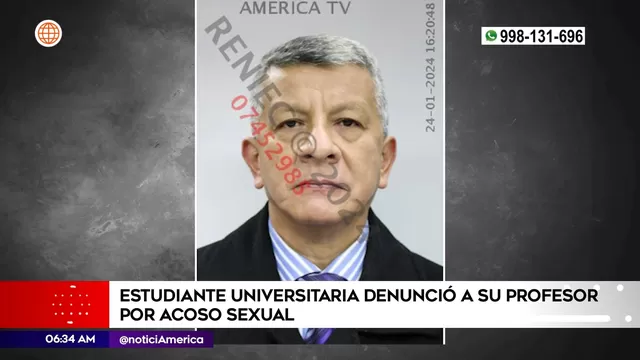 Universidad Federico Villarreal: Alumna denunció a su profesor por acoso sexual