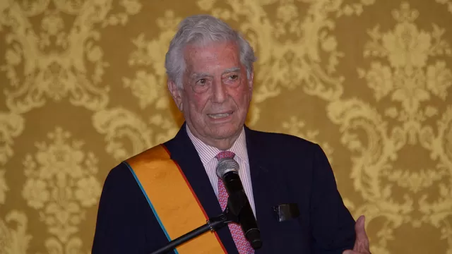 Mario Vargas Llosa. Foto: AFP