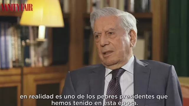 Mario Vargas Llosa. Foto: Vanity Fair