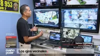 Vecinos de San Juan de Miraflores construyen su propia central monitoreo