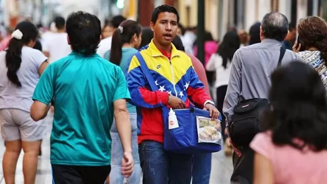 Venezolanos en Perú. Foto: Andina