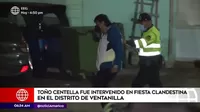 Ventanilla: Toño Centella fue intervenido en fiesta clandestina