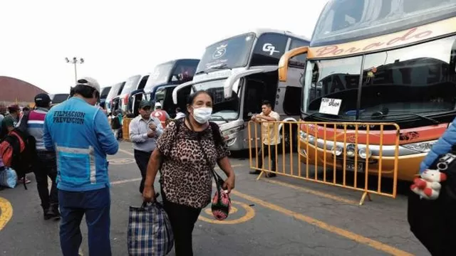 Viajes interprovinciales: Las medidas sanitarias que cumplirán pasajeros y transportistas