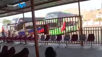 Viajes suspendidos en terminal Yerbateros tras despiste de camión en Carretera Central