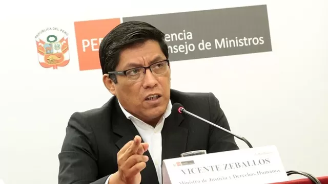 Vicente Zeballos, jefe de gabinete. Foto: El Comercio