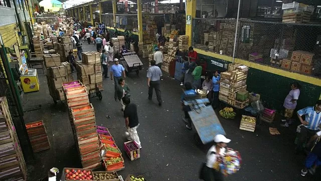Mercado de frutas. Foto referencial: Andina