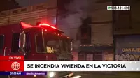 La Victoria: Incendio en edificio en la avenida Iquitos
