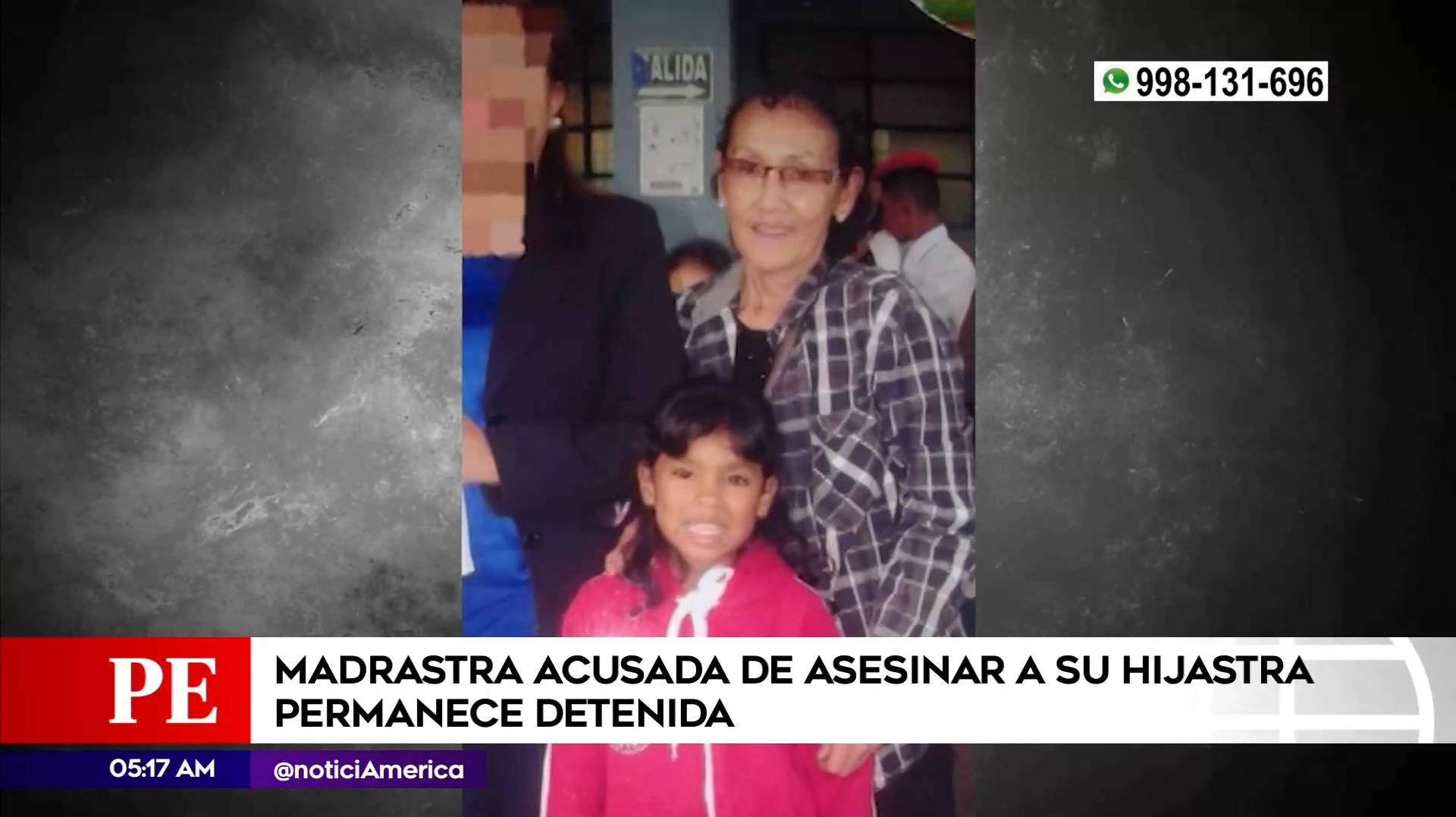 Mujer asesinó a su hijastra en La Victoria. Foto: América Noticias