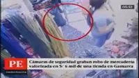 La Victoria: 'tenderas' roban mercadería en galería de Gamarra