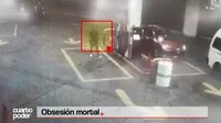 Los videos de las cámaras de seguridad que muestran cómo Sergio Tarache planeó quemar a Katherine Gómez