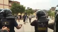 Villa El Salvador: Ambulantes se enfrentaron a serenos durante desalojo