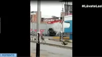 Villa El Salvador: Camión se empotró contra grifo tras chocar con ambulancia