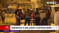 Villa El Salvador: Ciudadano extranjero fue asesinado a balazos en una losa deportiva