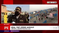 Villa El Salvador: PNP descarta desalojar hoy la zona de Lomo de Corvina 