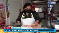 Villa El Salvador: Precio del pollo bajó a S/ 7.30 