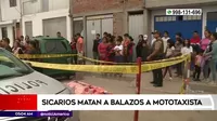 Villa El Salvador: Sicarios mataron a balazos a mototaxista