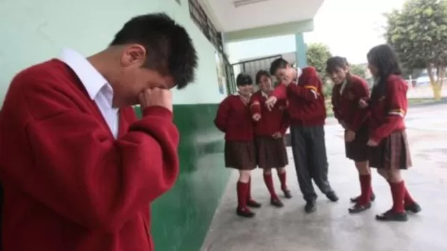 Casos de bullying en planteles. Foto: Andina