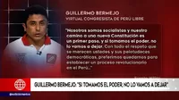 Guillermo Bermejo en audio: "Si tomamos el poder, no lo vamos a dejar"