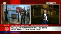 EN VIVO | San Juan de Miraflores: Policía realiza operativo contra miembros de la banda Los Hijos de Dios