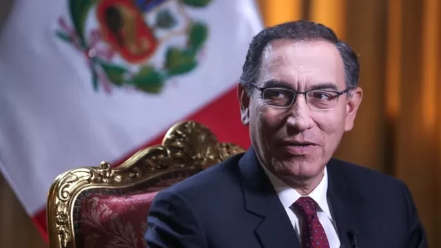 El presidente de Perú, Martín Vizcarra / Foto: EFE