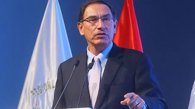 El presidente Martín Vizcarra / Foto: Presidencia
