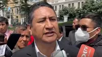 Vladimir Cerrón anunció que Perú Libre presentará un proyecto de ley para proponer la Asamblea Constituyente