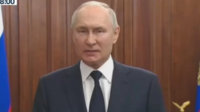 Vladimir Putin condenó alzamiento del Grupo Wagner y afirmó que detuvo "un derramamiento de sangre" 