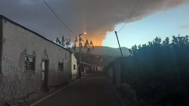 Ejecutivo declaró estado de emergencia por erupción de volcán Ubinas. Foto: Twitter COEN