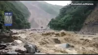 VRAEM: Desborde de río arrasó con carretera e inundó casas y cultivos
