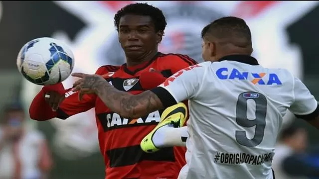 Con asistencia de Paolo Guerrero: Corinthians venció al Flamengo por el Brasileirao