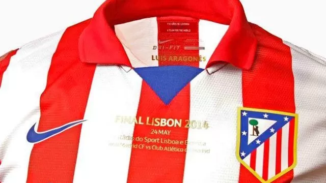 Camiseta del Atlético tendrá inscrito el nombre de Luis Aragonés