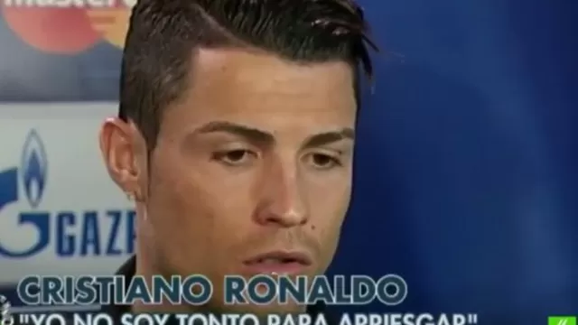 Cristiano Ronaldo dijo no ser tonto y envió indirecta a alguien del Real Madrid