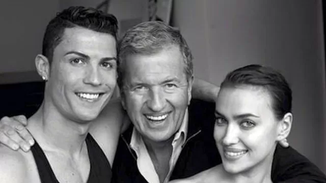 Cristiano Ronaldo y su novia Irina Shayk fueron fotografiados por Mario Testino