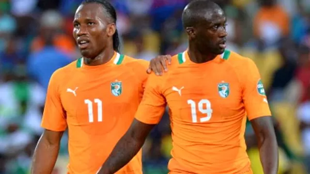 Drogba y Yaya Touré lideran la lista de Costa de Marfil para Brasil 2014