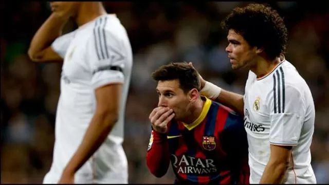 Esto se dijeron Messi y Pepe en el Real Madrid - Barcelona