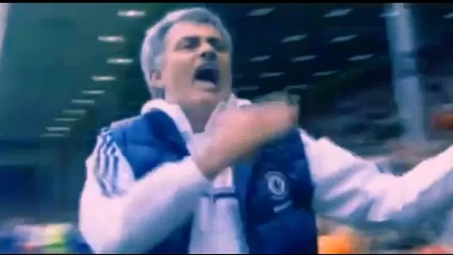 El incontrolable festejo de Mourinho tras el segundo gol del Chelsea