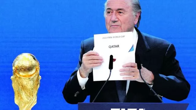 Joseph Blatter admitió que fue un "error" otorgar el Mundial 2022 a Catar