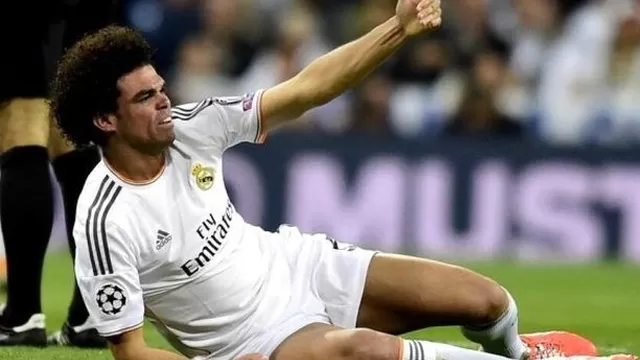 Pepe se perdería la final de la Champions League por lesión muscular