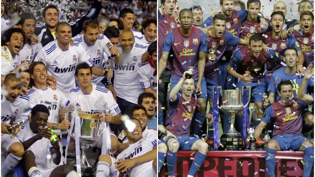 Recuerda a los diez últimos campeones de la Liga española