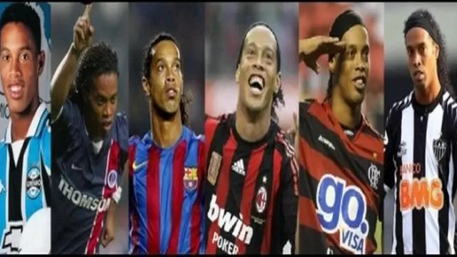 Ronaldinho y sus mejores jugadas en los clubes donde jugó