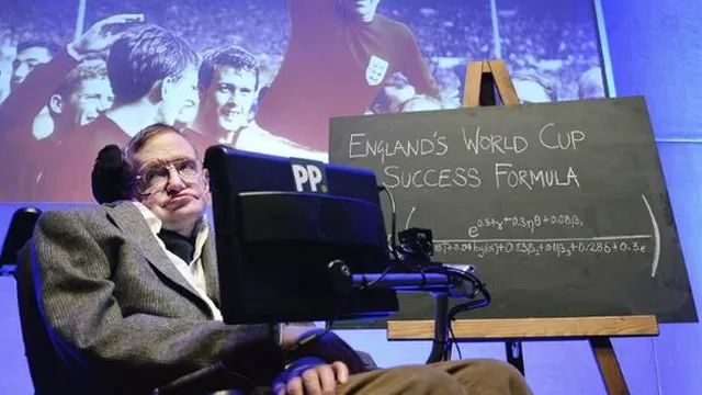 Stephen Hawking reveló claves para que Inglaterra campeone en Brasil 2014