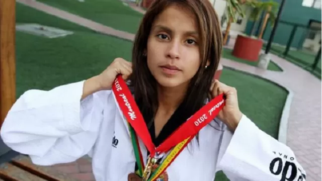 Taekwondista peruana vende rifas para cumplir sueño olímpico