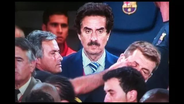 Tito Vilanova y la vez que José Mourinho le metió un dedo al ojo