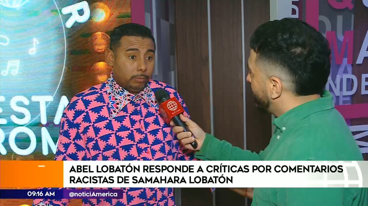 Abel Lobatón se pronunció sobre comentarios racistas de su hija Samahara