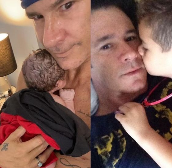 El actor Fernando Carrillo anunció el nacimiento de su segundo hijo y reveló sus primeras imágenes