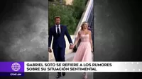 Actor mexicano Gabriel Soto evitó confirmar si su noviazgo con la actriz Irina Baeva continúa