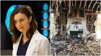 Actriz de 'Grey's Anatomy' perdió su casa y sus cuatro mascotas en un devastador incendio